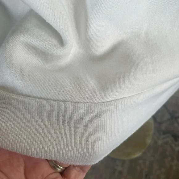 Vintage 80’s H Wolf & Sons‎ Go Scotties Dog White Sweatshirt RARE! Size XL 0187 - Picture 5 of 15